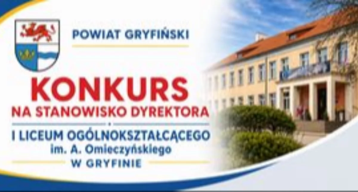 Kto zostanie nowym dyrektorem I LO w Gryfinie?