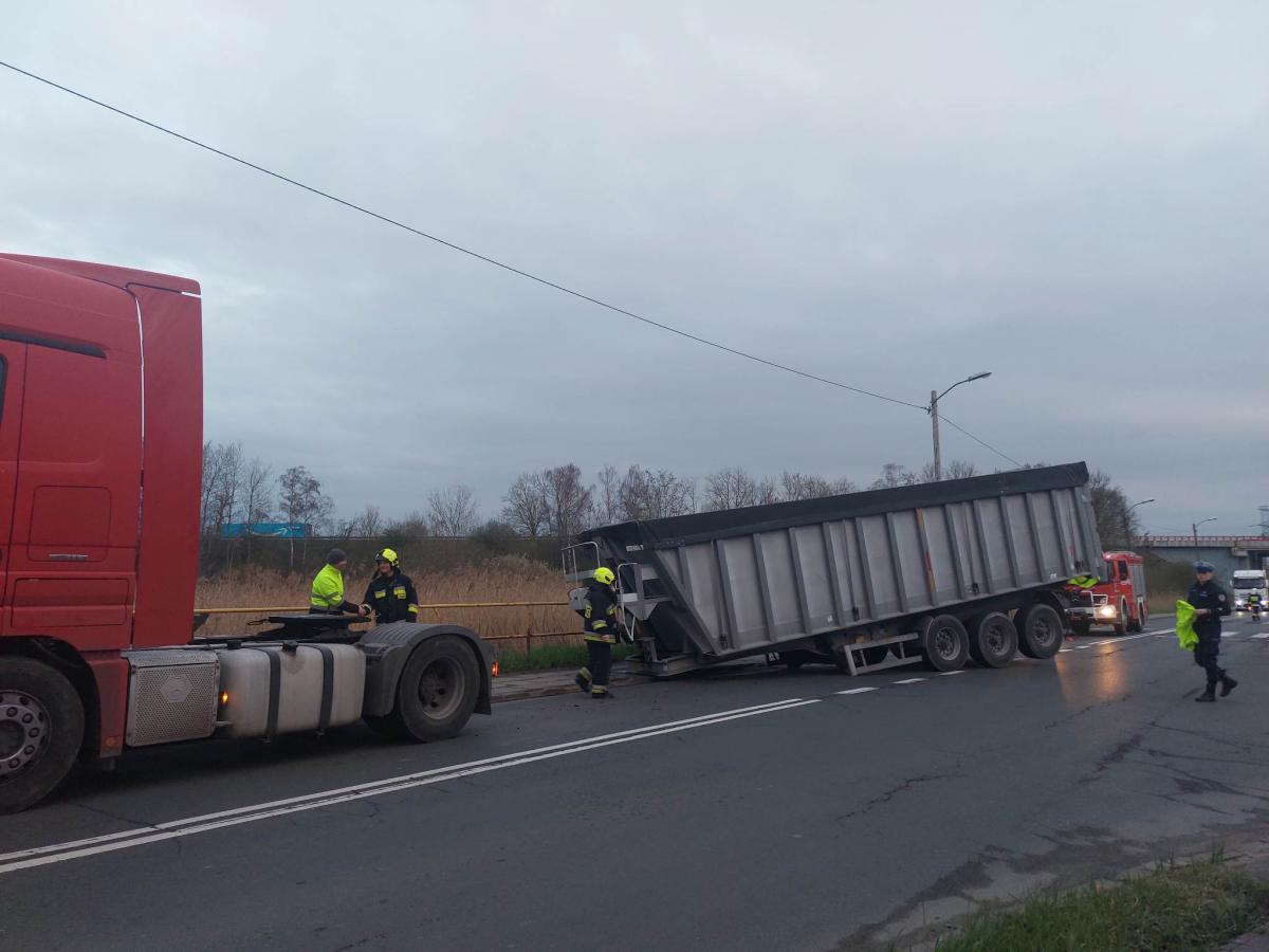 Utrudnienia przy węźle Klucz [GALERIA]