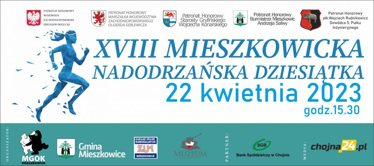 12 km biegu nadodrzańską trasą. Zapisujcie się!