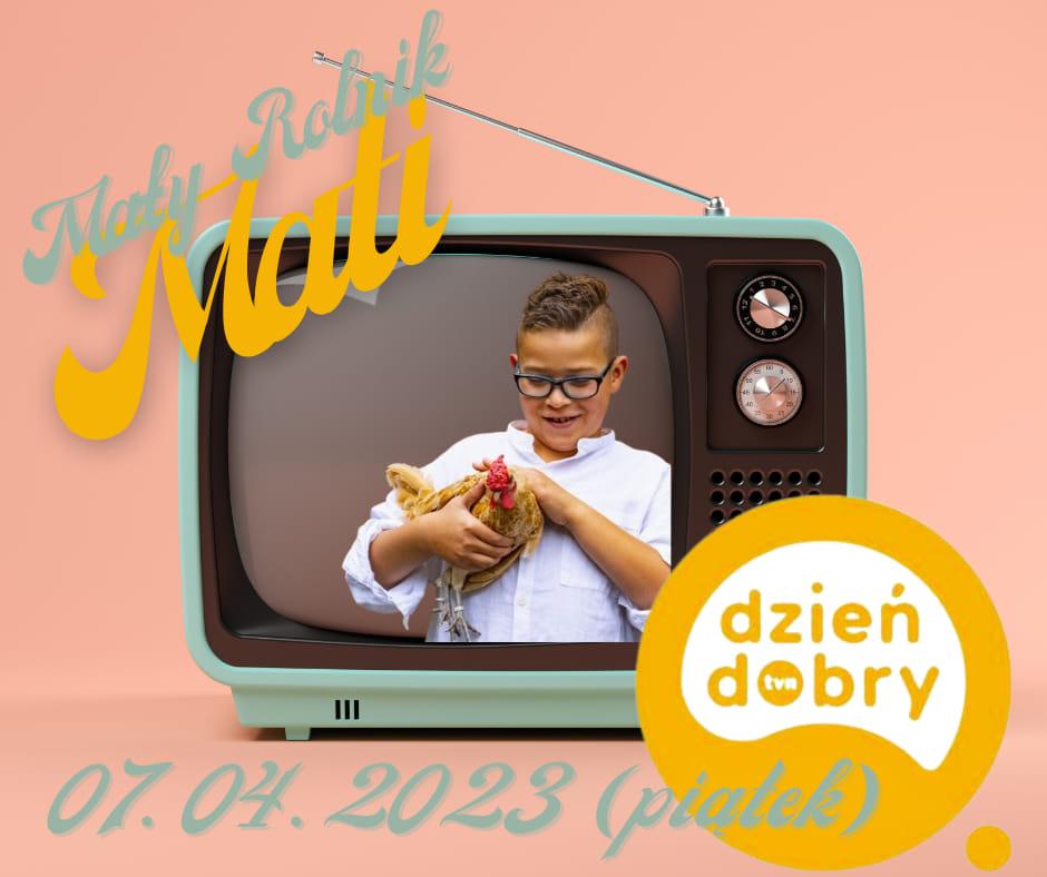 Mateusz z gminy Widuchowa w piątkowym Dzień Dobry TVN!