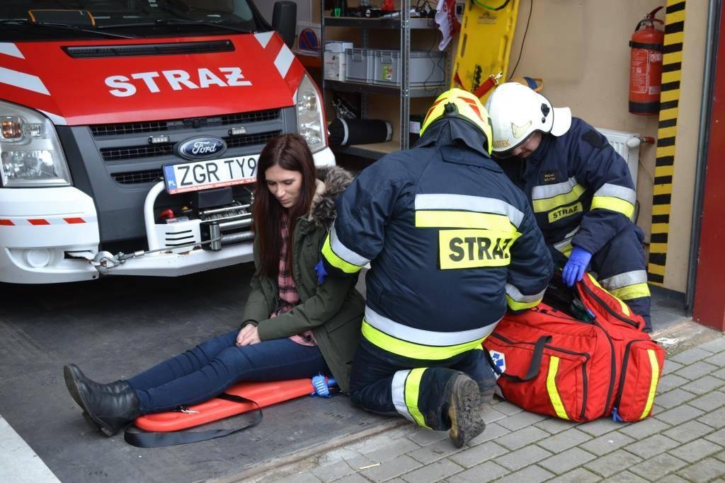 Pożar w urzędzie gminy [GALERIA]