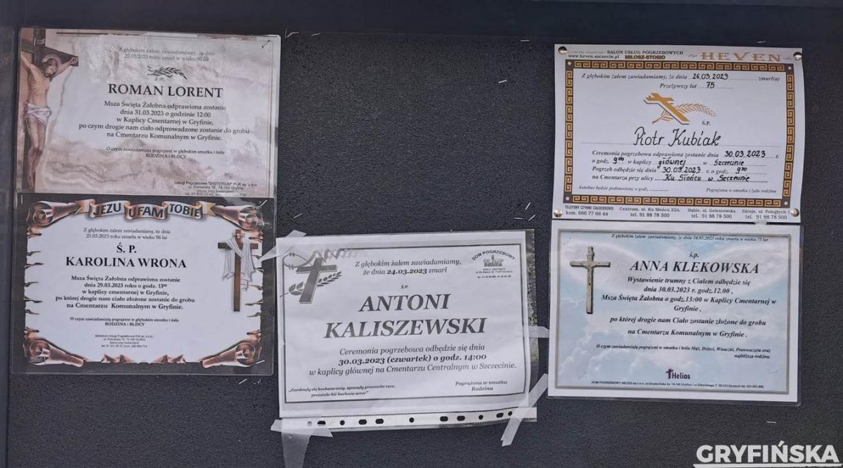 Żegnamy kolejnych mieszkańców regionu
