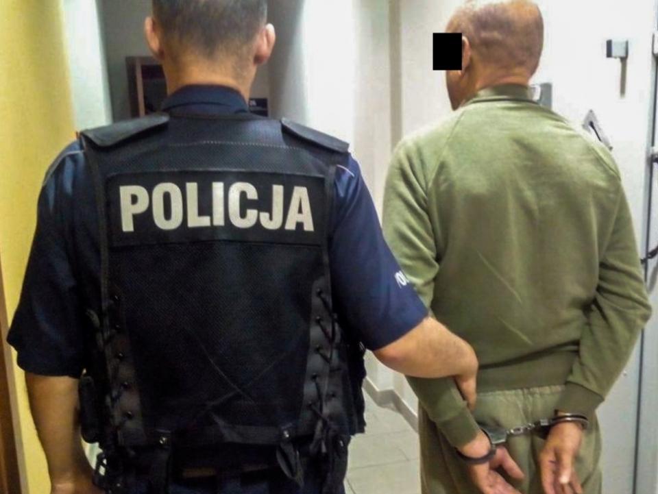 Kolejny raz. I to tego samego dnia! Wpadł w Gardnie