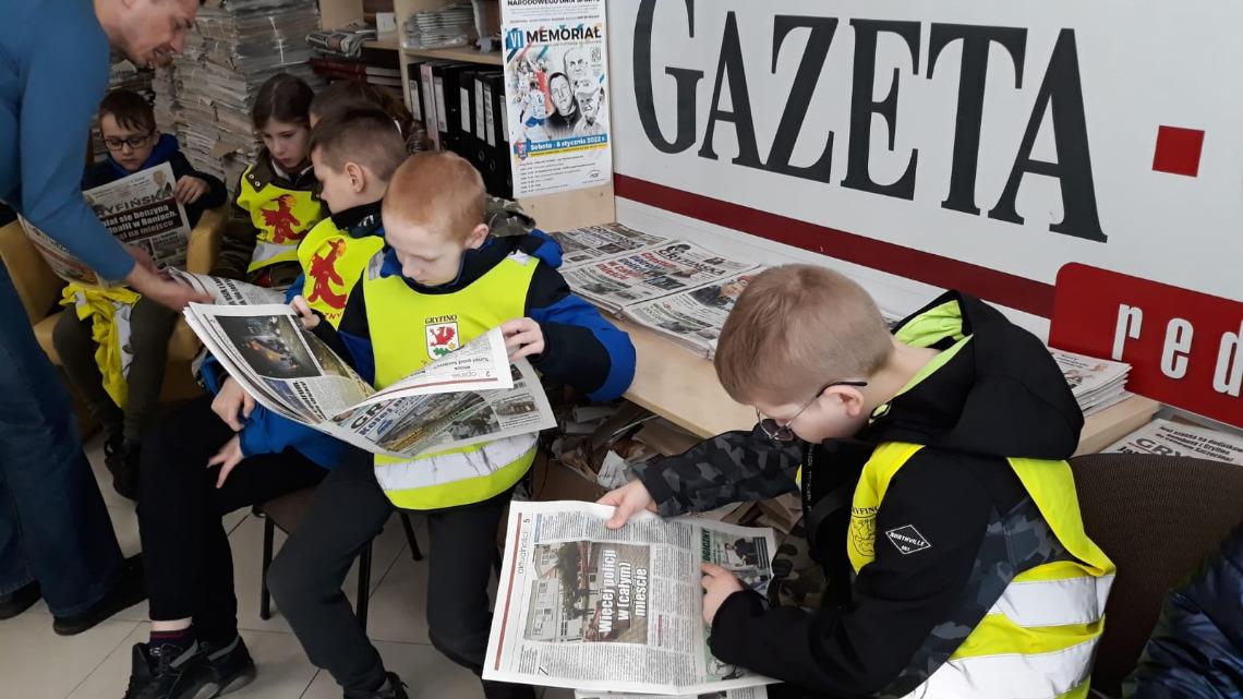 Odwiedzili nas uczniowie ze Szkoły Podstawowej nr 1  w Gryfinie