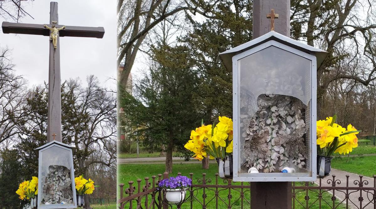 Skradziono figurkę Matki Bożej!