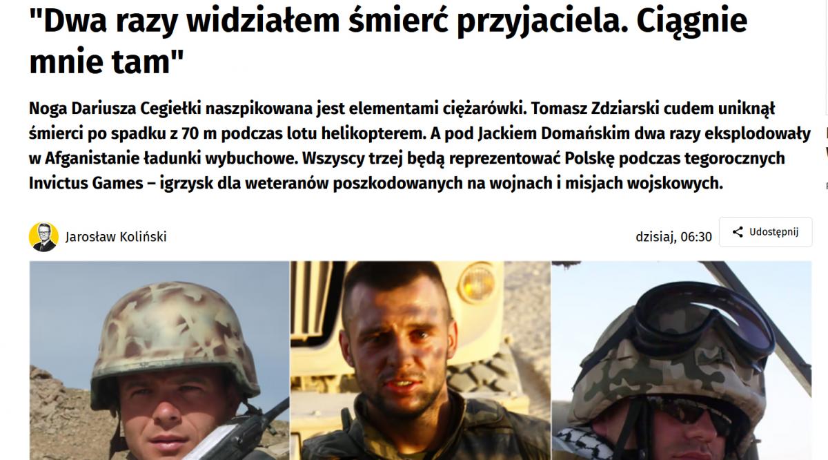 Onet pisze o Darku z Gryfina