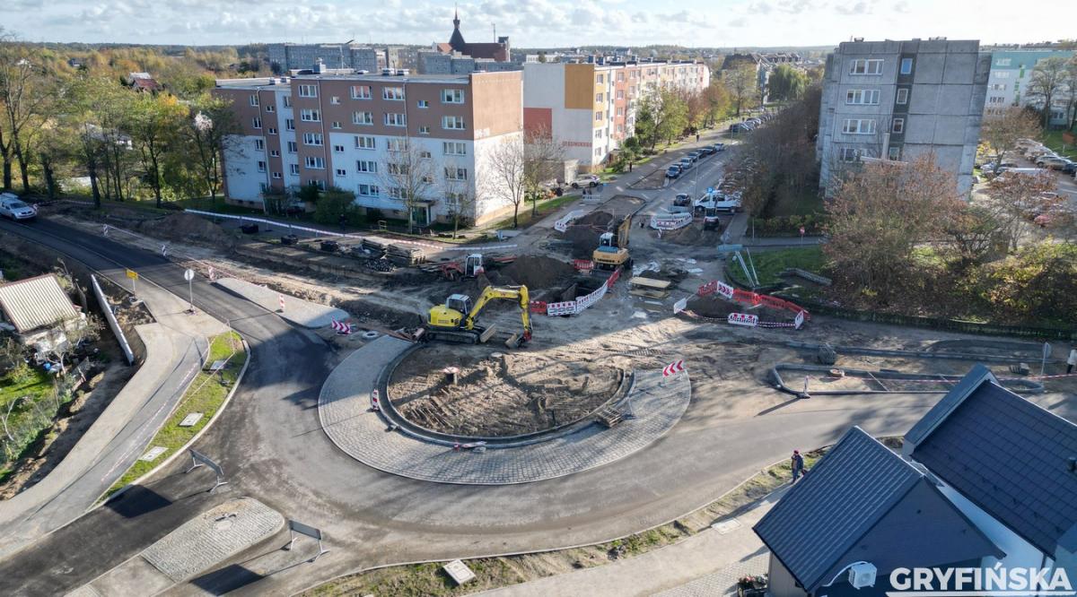 22 i 23 marca problemy na nowym rondzie