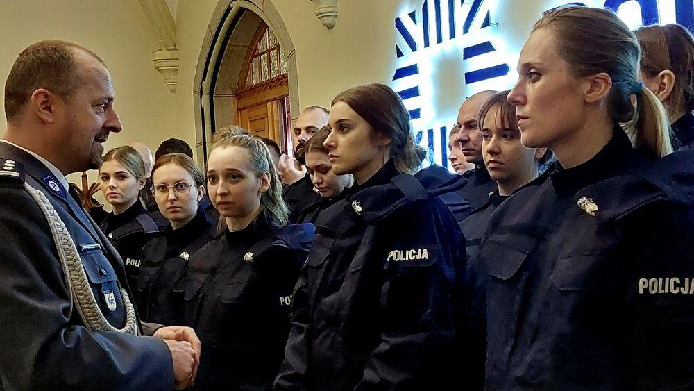 Witamy nowych policjantów w województwie zachodniopomorskim [GALERIA]