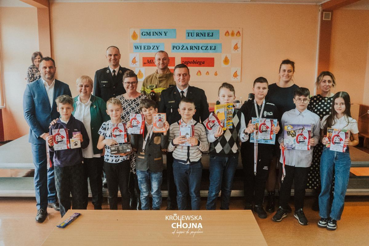 Oto zwycięzcy Gminnego Konkursu Wiedzy Pożarniczej [GALERIA]