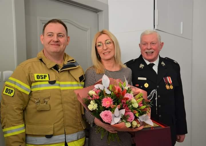 Burmistrz zaprosił strażaków do magistratu [GALERIA]