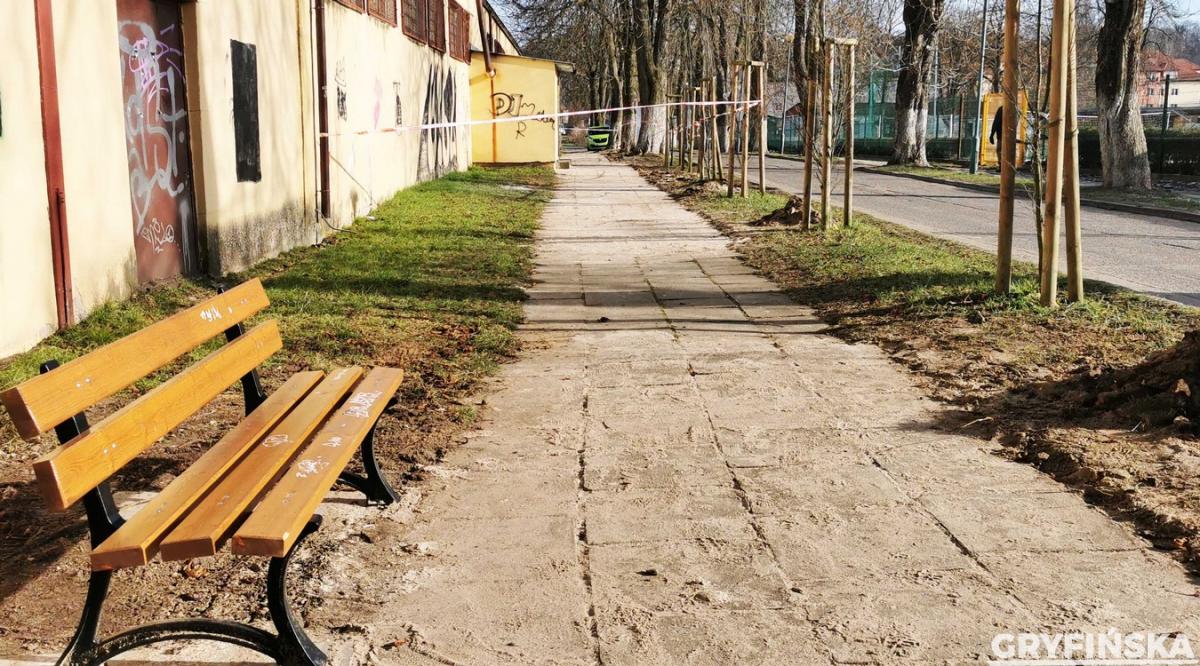 Po naszej interwencji naprawili chodnik