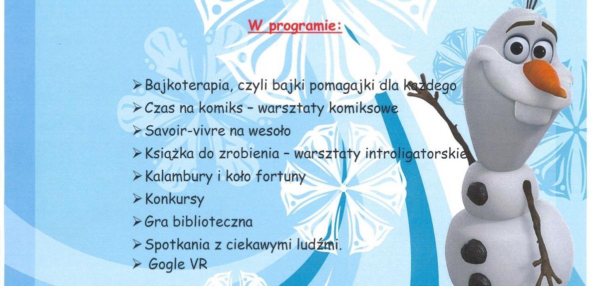 Biblioteka Publiczna w Gryfinie zorganizuje Biblioferiadę [ZAPOWIEDŹ]