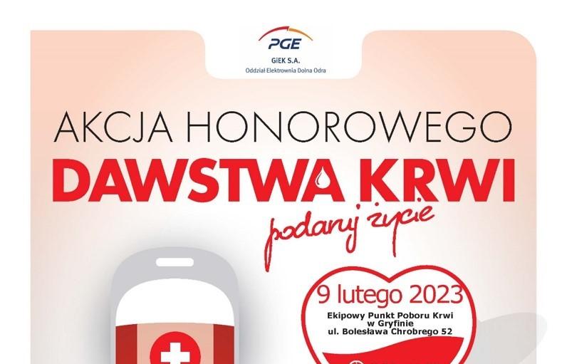 W czwartek akcja honorowego dawstwa krwi