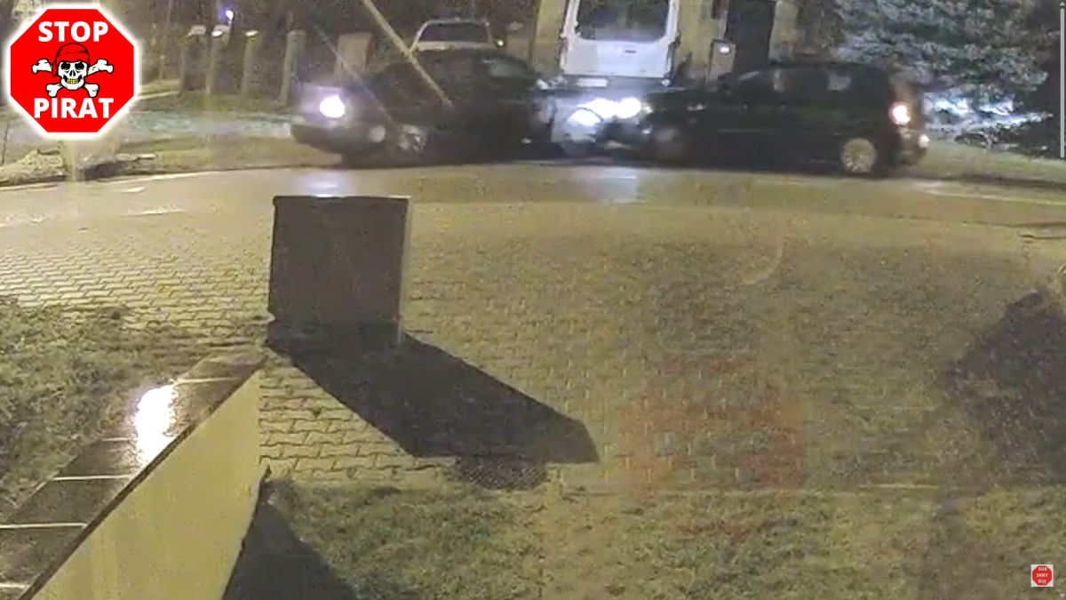 Kierowca chciał zbiec z miejsca zdarzenia. Poszkodowany rozpoczął pościg [WIDEO]
