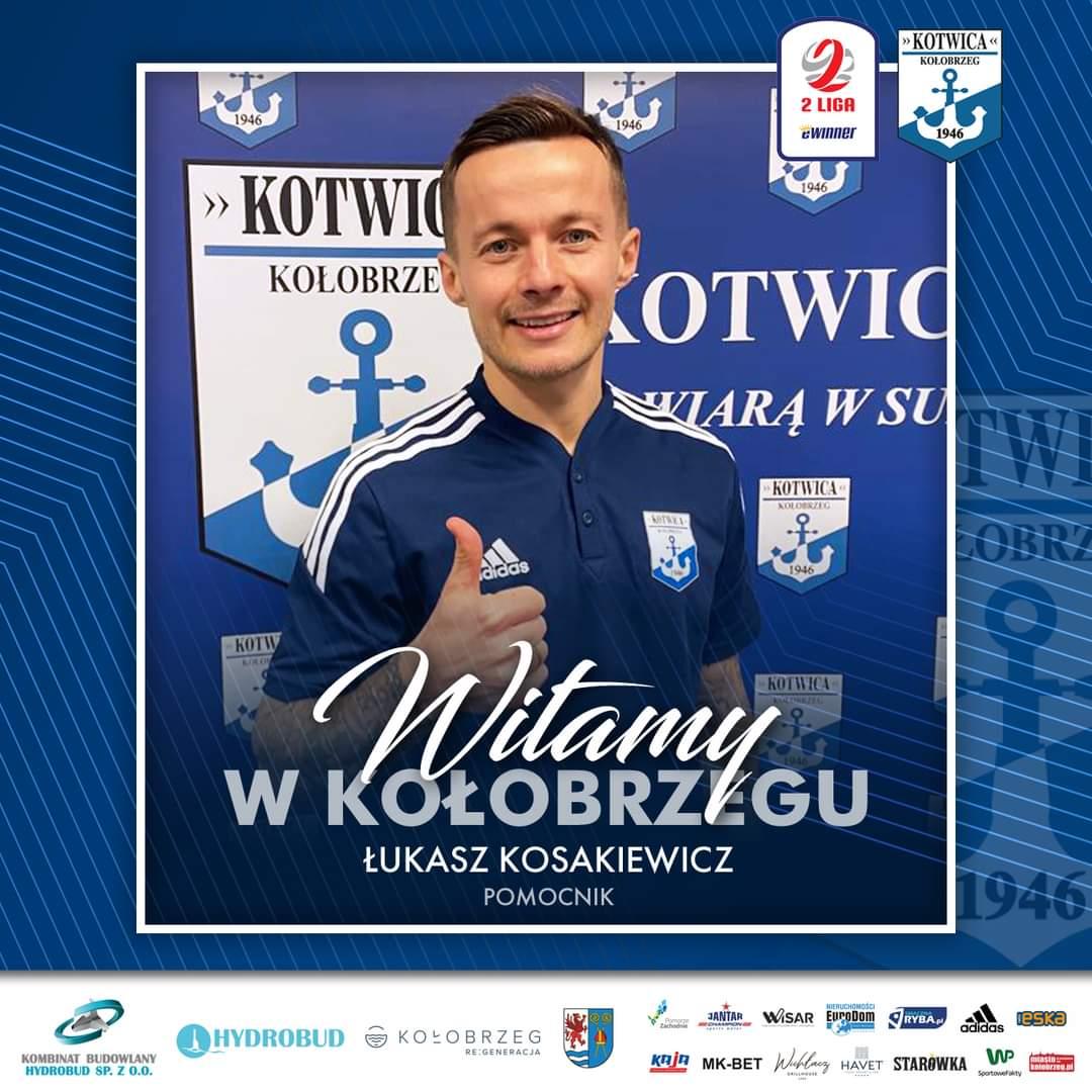 Kosakiewicz piłkarzem Kotwicy Kołobrzeg