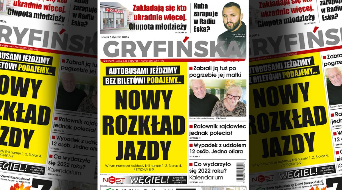Pierwsze w tym roku wydanie Gazety Gryfińskiej