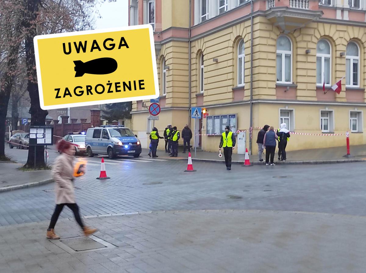 Wybuchowy prezent w UMiG? Ewakuowano pracowników magistratu