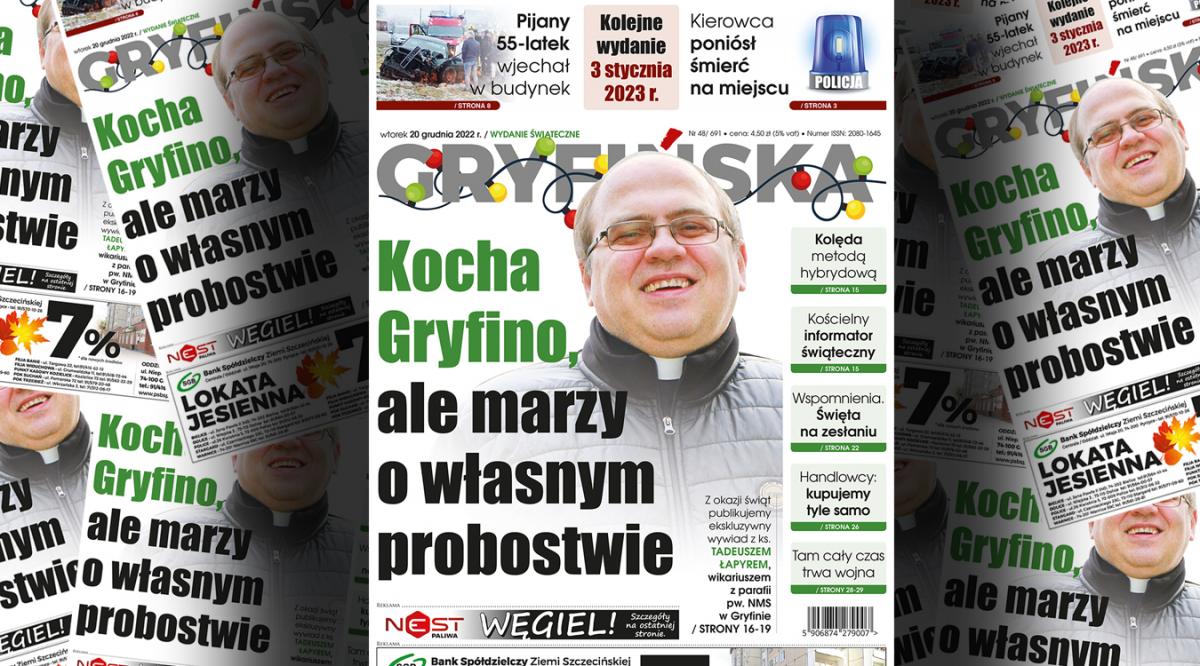 Nowe (świąteczne) wydanie Gazety Gryfińskiej