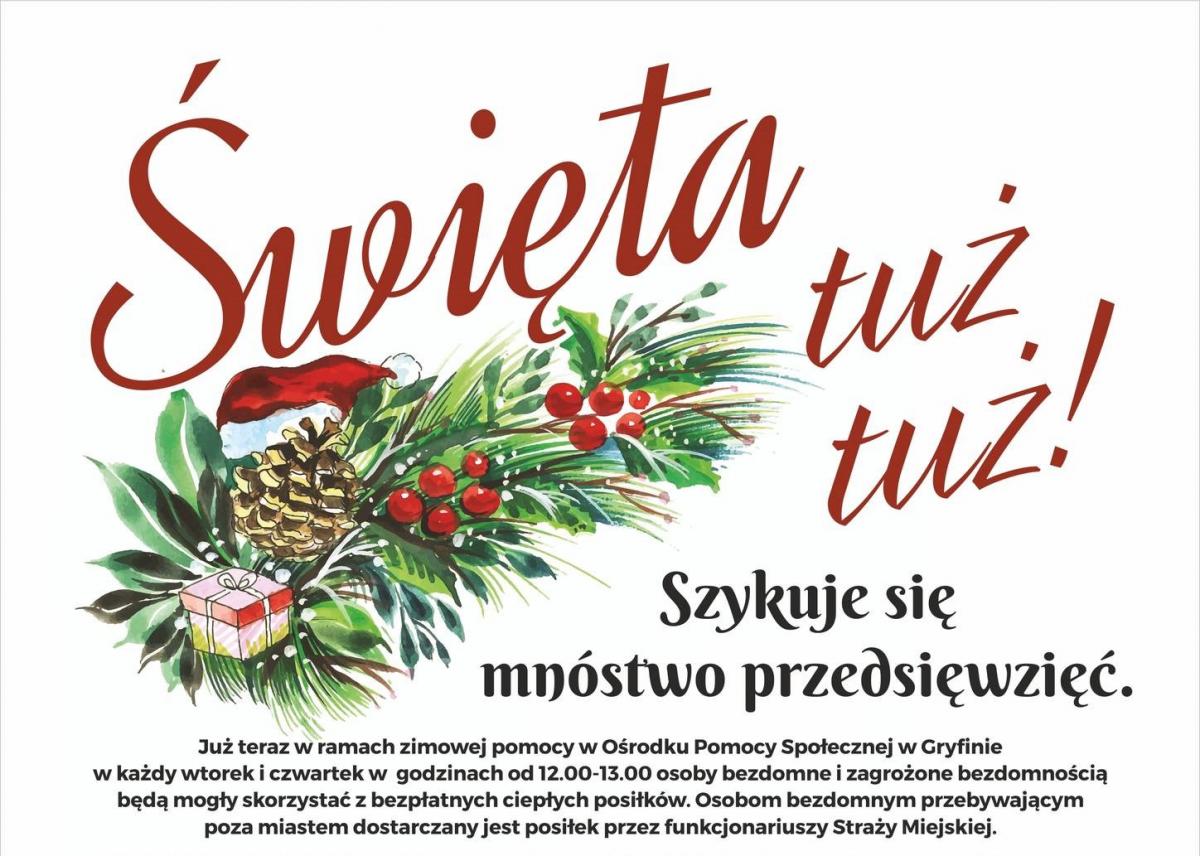 OPS oferuje pomoc potrzebującym. W grudniu przeprowadzi trzy akcje