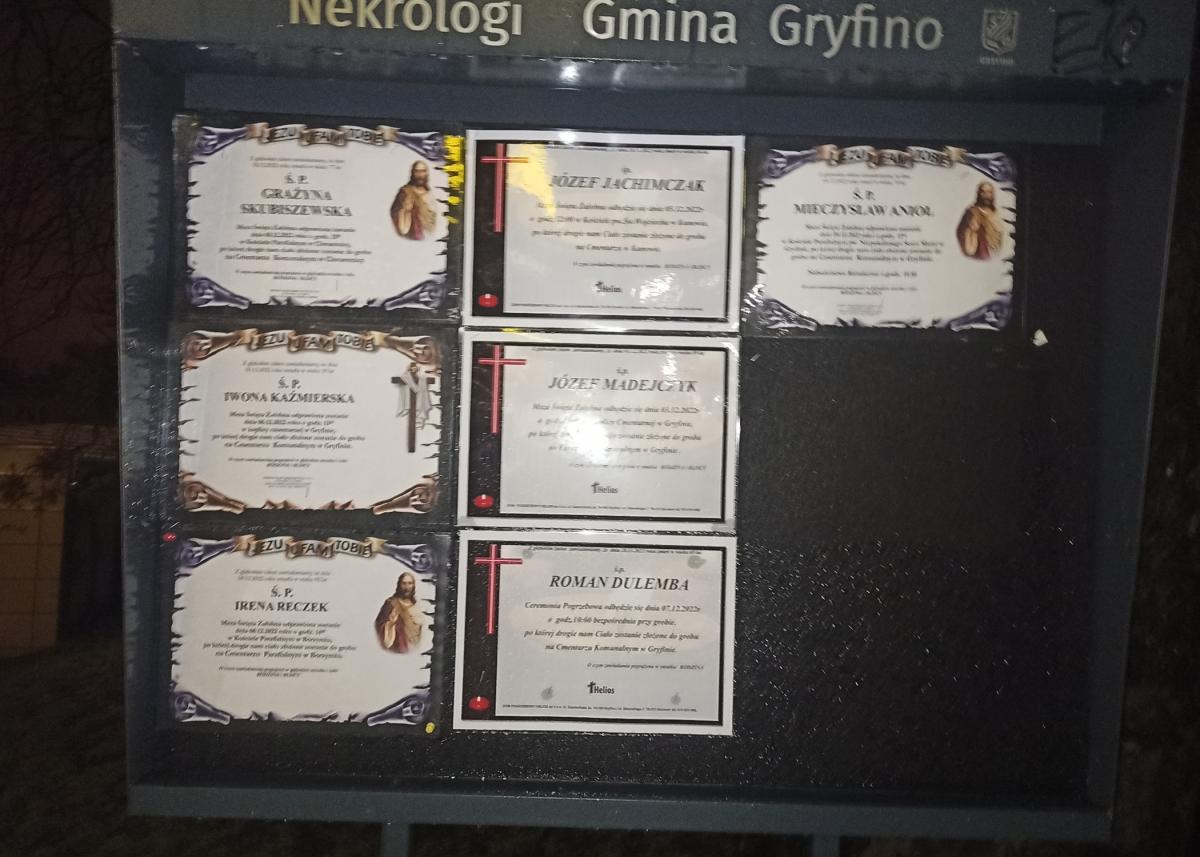 Czeka ich ostatnia ziemska droga