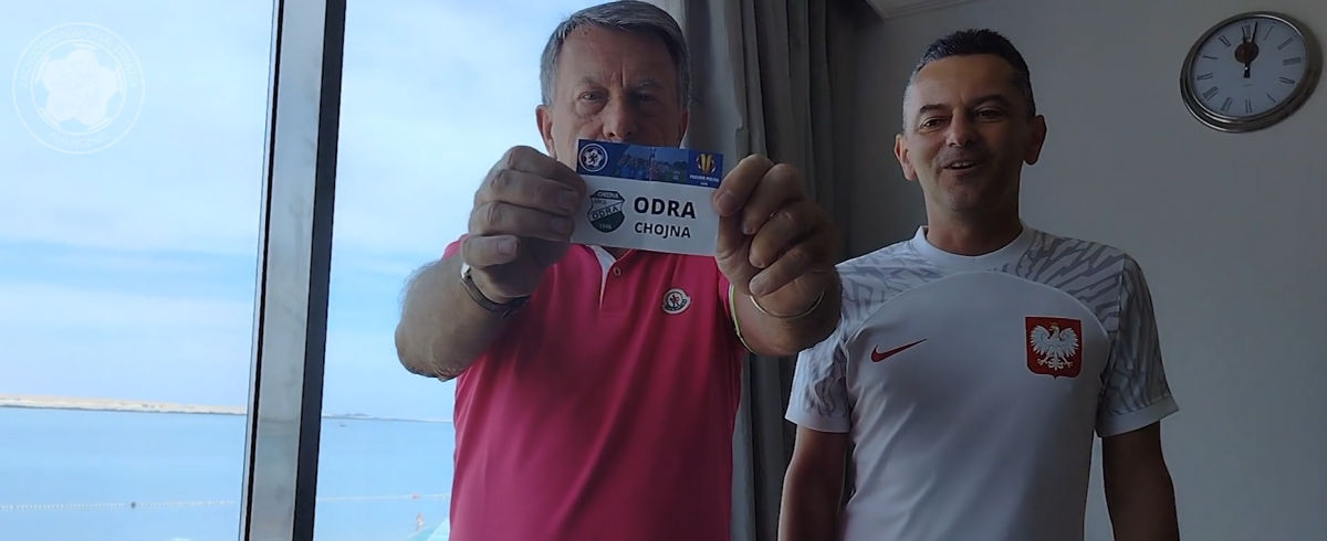 Wojciech Gąsowski wylosował. Do Chojny przyjedzie Pogoń Szczecin!