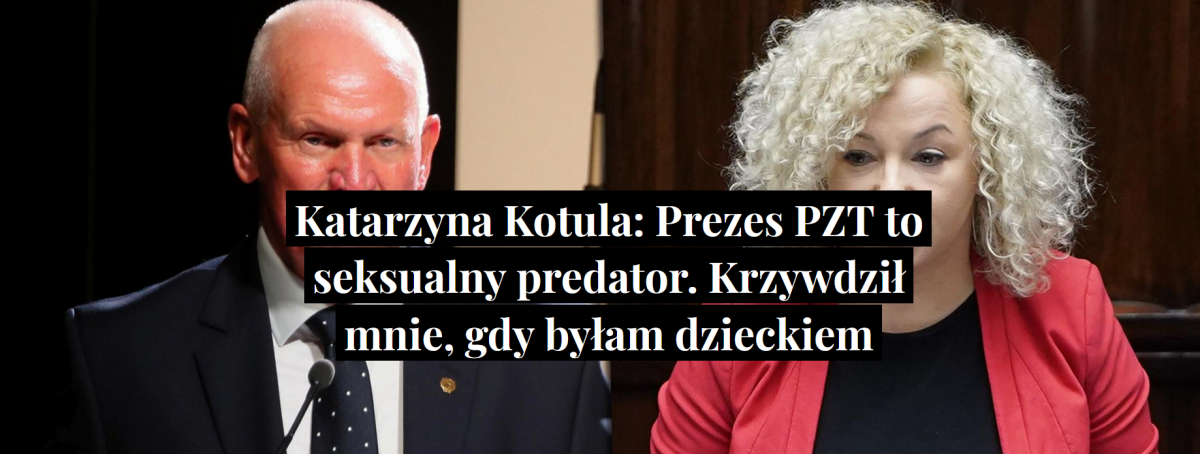 Katarzyna Kotula oskarża trenera Energetyka Gryfino o molestowanie seksualne