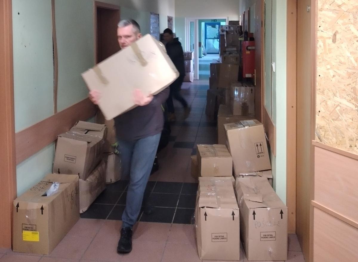 Przygotowali transport darów, które pojadą do Ukrainy [GALERIA]