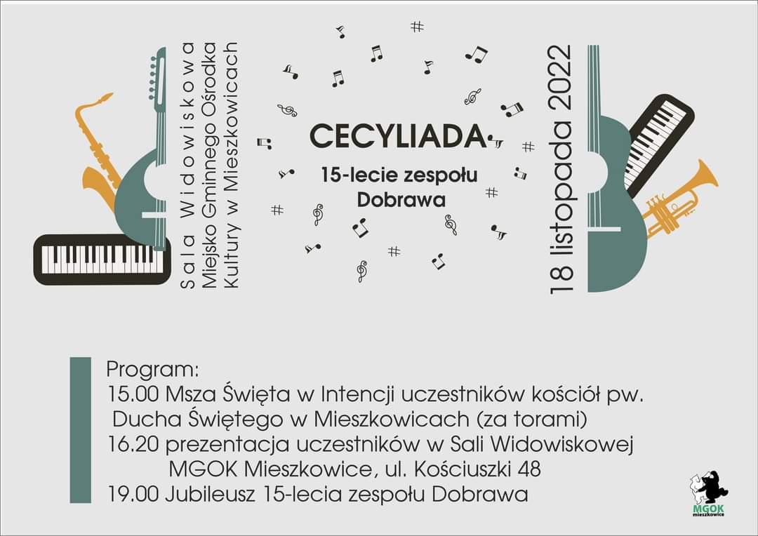 W piątek Cecyliada i 15-lecie zespołu Dobrawa