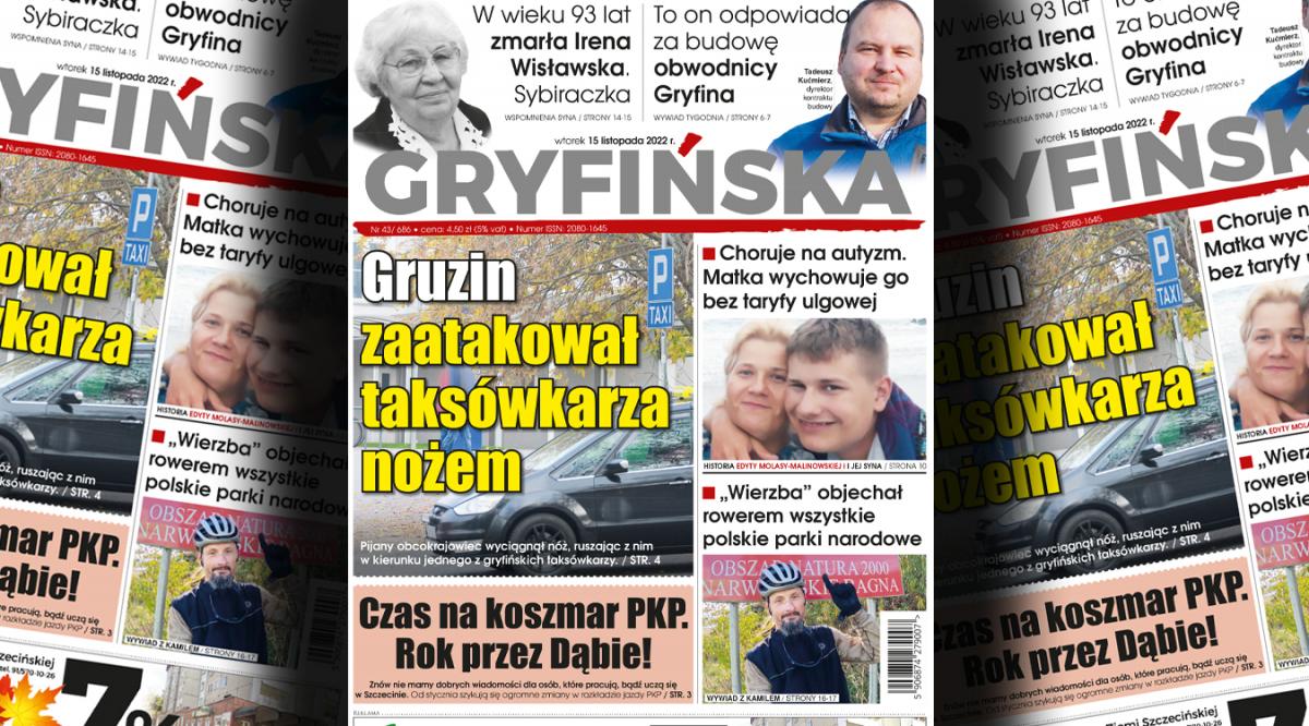 Gazeta Gryfińska: Gruzin zaatakował taksówkarza nożem