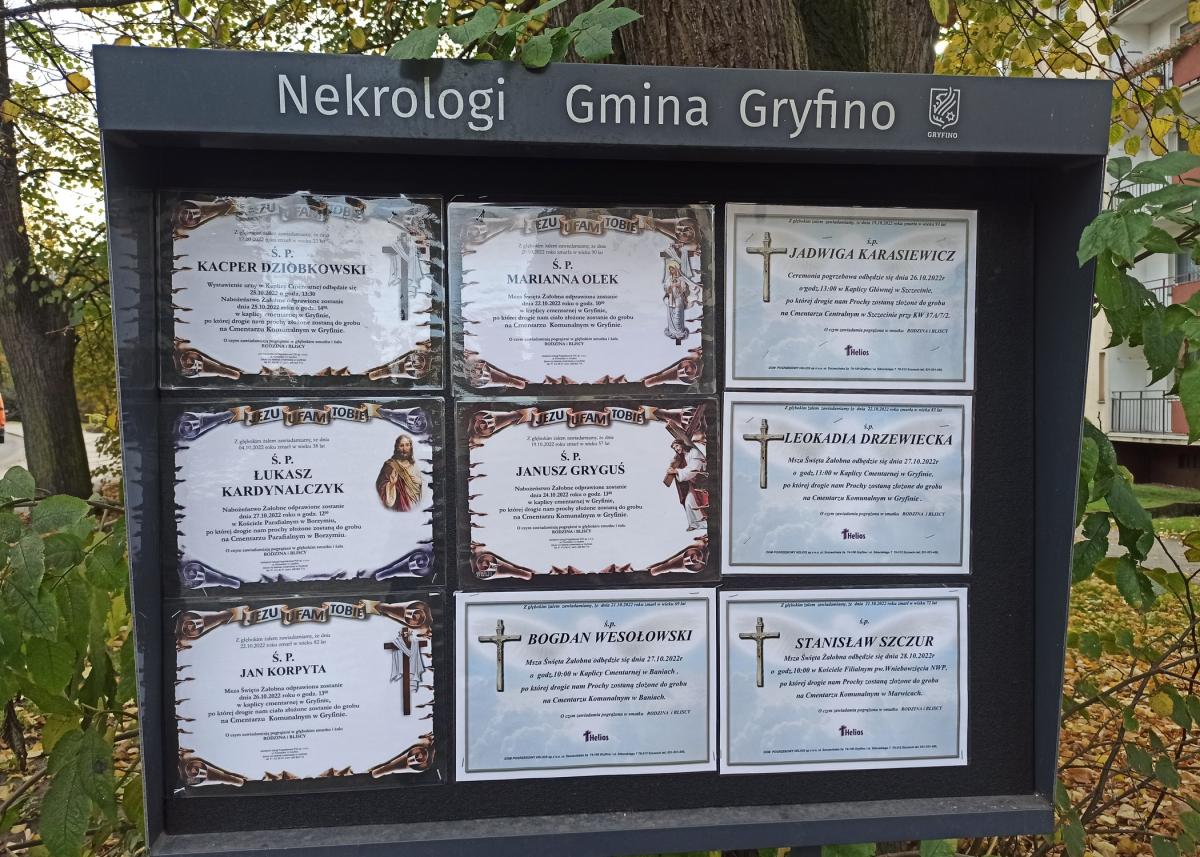 Żegnamy kolejnych mieszkańców regionu