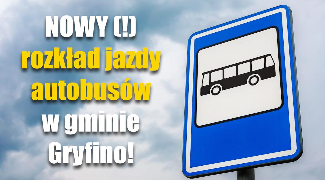 Podajemy nowy rozkład jazdy autobusów!