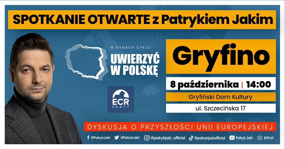 Wiceburmistrz zaprasza na spotkanie z Patrykiem Jakim