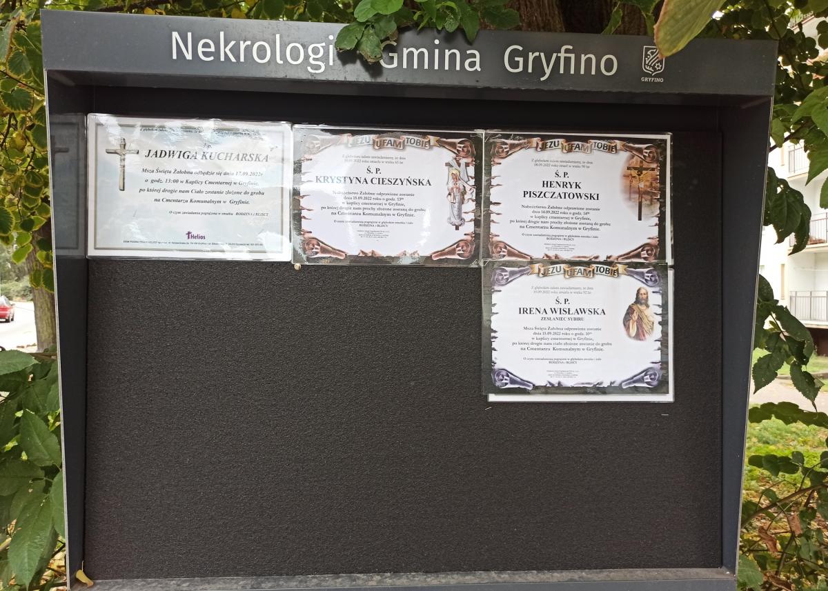 Żegnamy Sybiraczkę i troje innych mieszkańców Gryfina