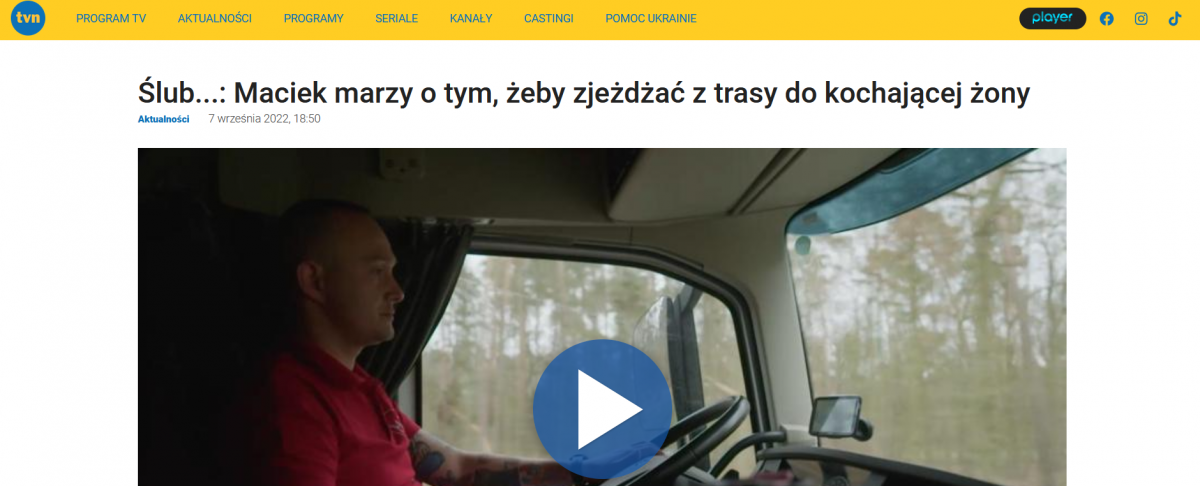 Maciej zdradza dlaczego postanowił wziąć udział w 