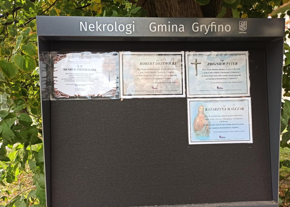Żegnamy mieszkańców naszej gminy