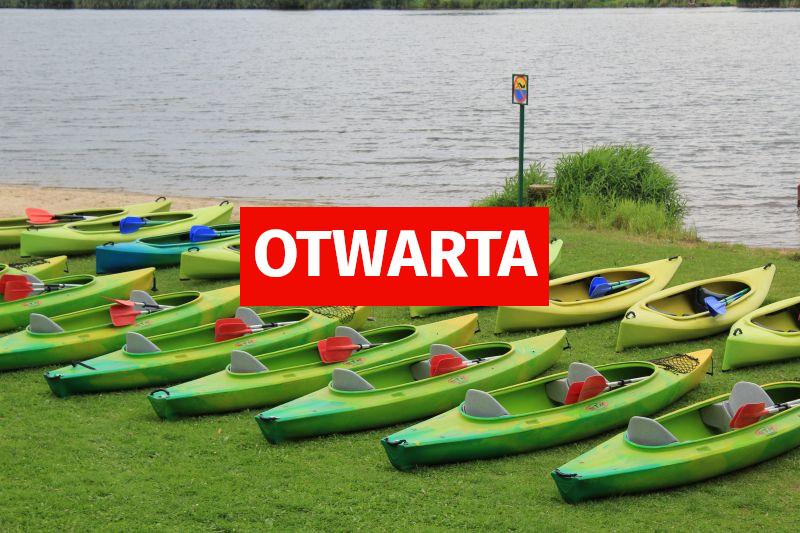 Wypożyczalnia sprzętu wodnego ponownie otwarta