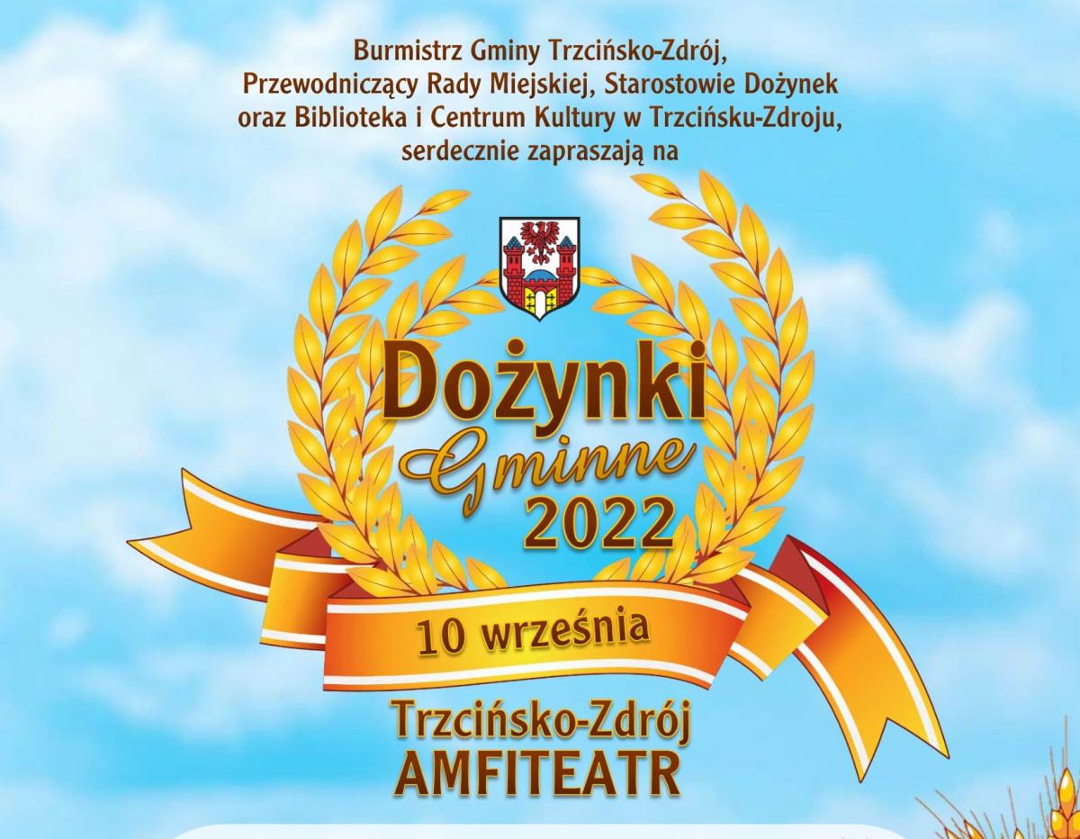 Trzcińsko-Zdrój zaprasza na dożynki [ZAPOWIEDŹ]