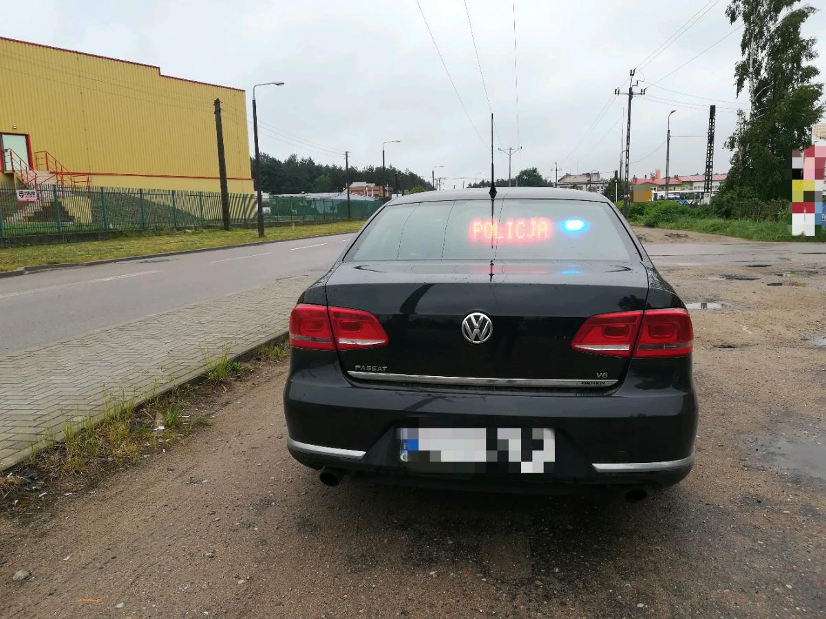 Wsiadł w VW mając 2,3 promila
