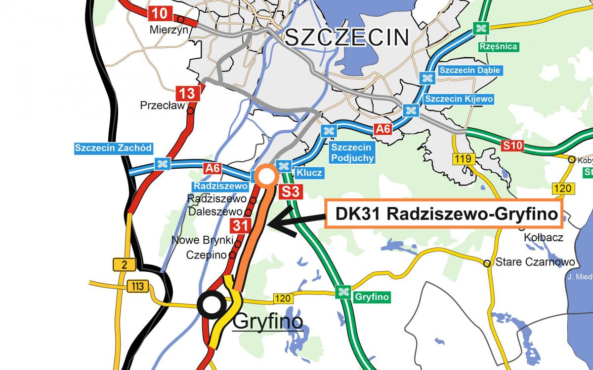 Wybrali przebieg obwodnicy od Gryfina do Radziszewa
