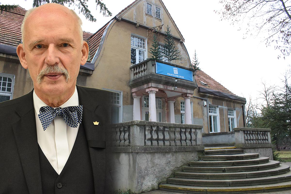 Spotkaniem z Januszem Korwinnem-Mike w Pałacyku pod Lwami!