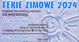 GDK zaprezentował zajęcia artystyczne, które odbędą się podczas ferii zimowych