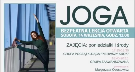 Przyjdź na bezpłatną lekcję Jogi!