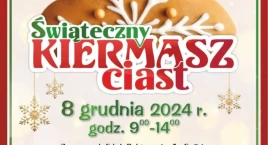 O godzinie 9.00 rozpocznie się Świąteczny Kiermasz Ciast!