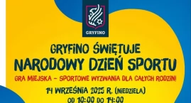 Gryfino świętuje Narodowy Dzień Sportu - zapraszamy do udziału w grze miejskiej! 