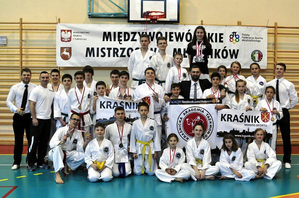 21 medali dla KAT podczas Międzywojewódzkich Mistrzostw Taekwon-do w Kraśniku