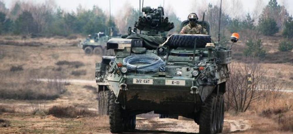Amerykańscy żołnierze wyposażeni w transportery Stryker jutro przejadą przez powiat kraśnicki