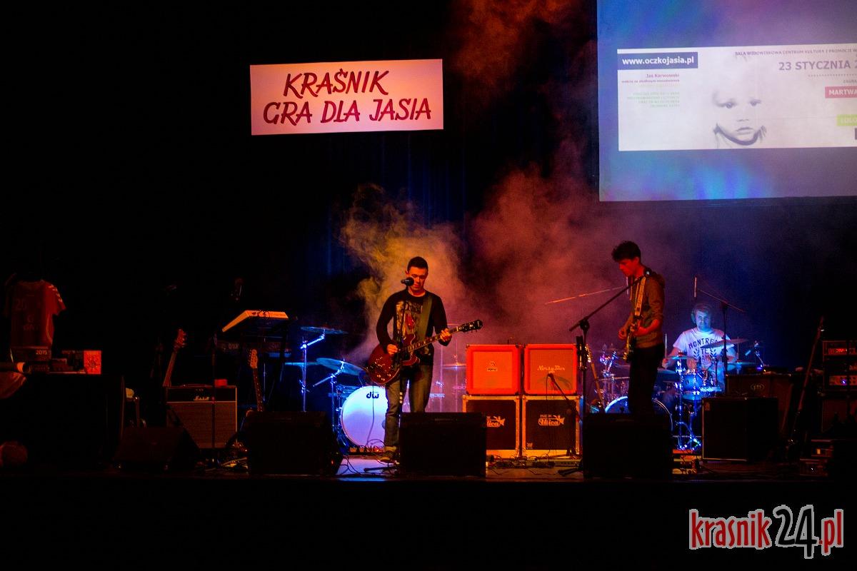 Kraśnik zagrał dla Jasia walczącego z nowotworem oka