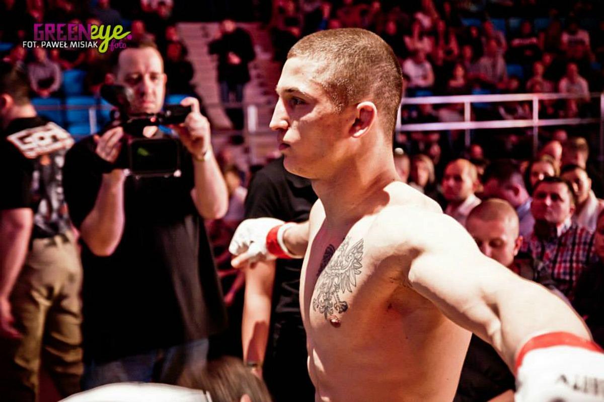 MMA: Wygrana kraśniczanina Sebastiana Kotwicy podczas TFL 6 w Lublinie