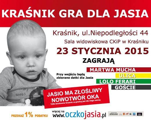 Kraśnik zagra dla Jasia. W piątek charytatywny koncert na rzecz dziecka walczącego z nowotworem