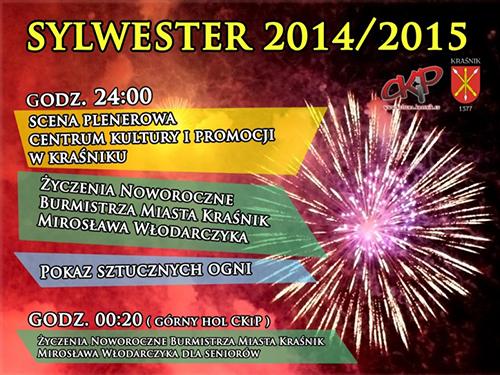 Sylwester w Kraśniku: będą życzenia od burmistrza i pokaz sztucznych ogni